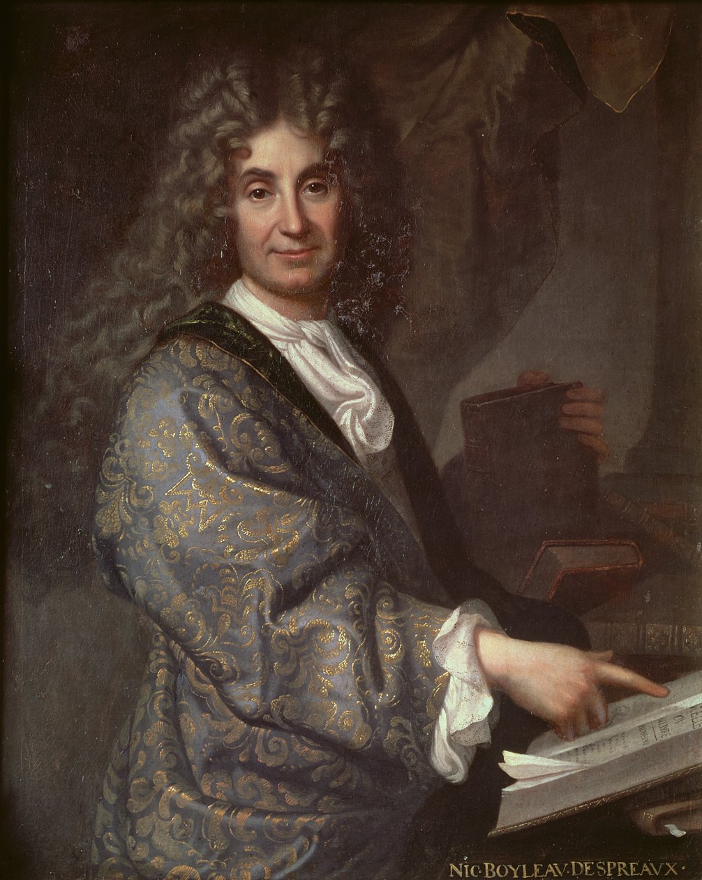 Mikołaj Boileau (1636-1711) autorstwa Jean Baptiste Santerre