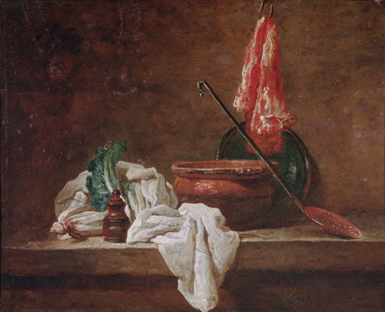 Martwa natura autorstwa Jean Baptiste Simeon Chardin