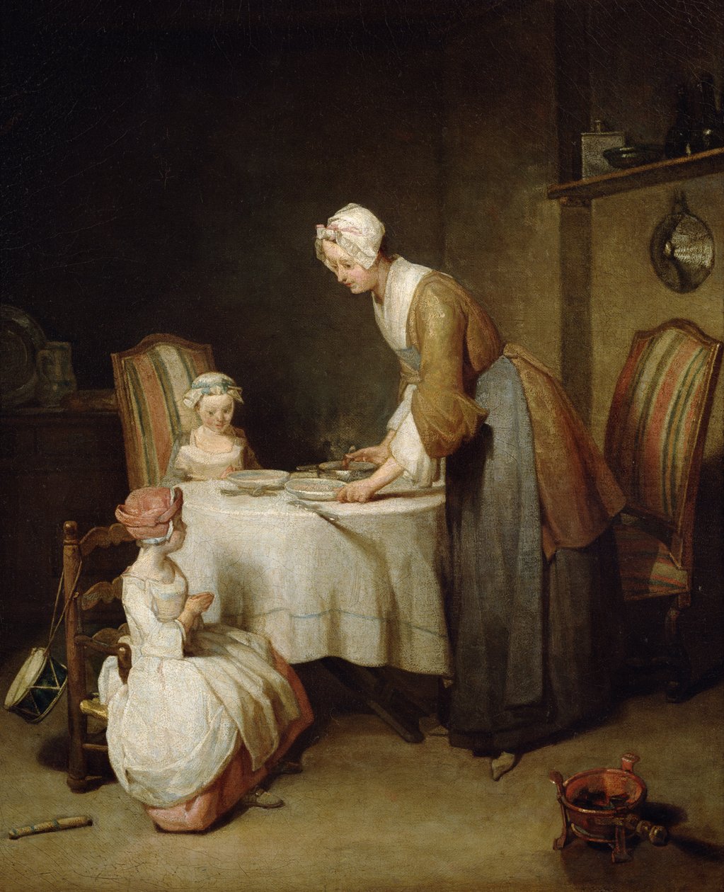 Łaska, 1740 (zob. także 68348) autorstwa Jean Baptiste Simeon Chardin