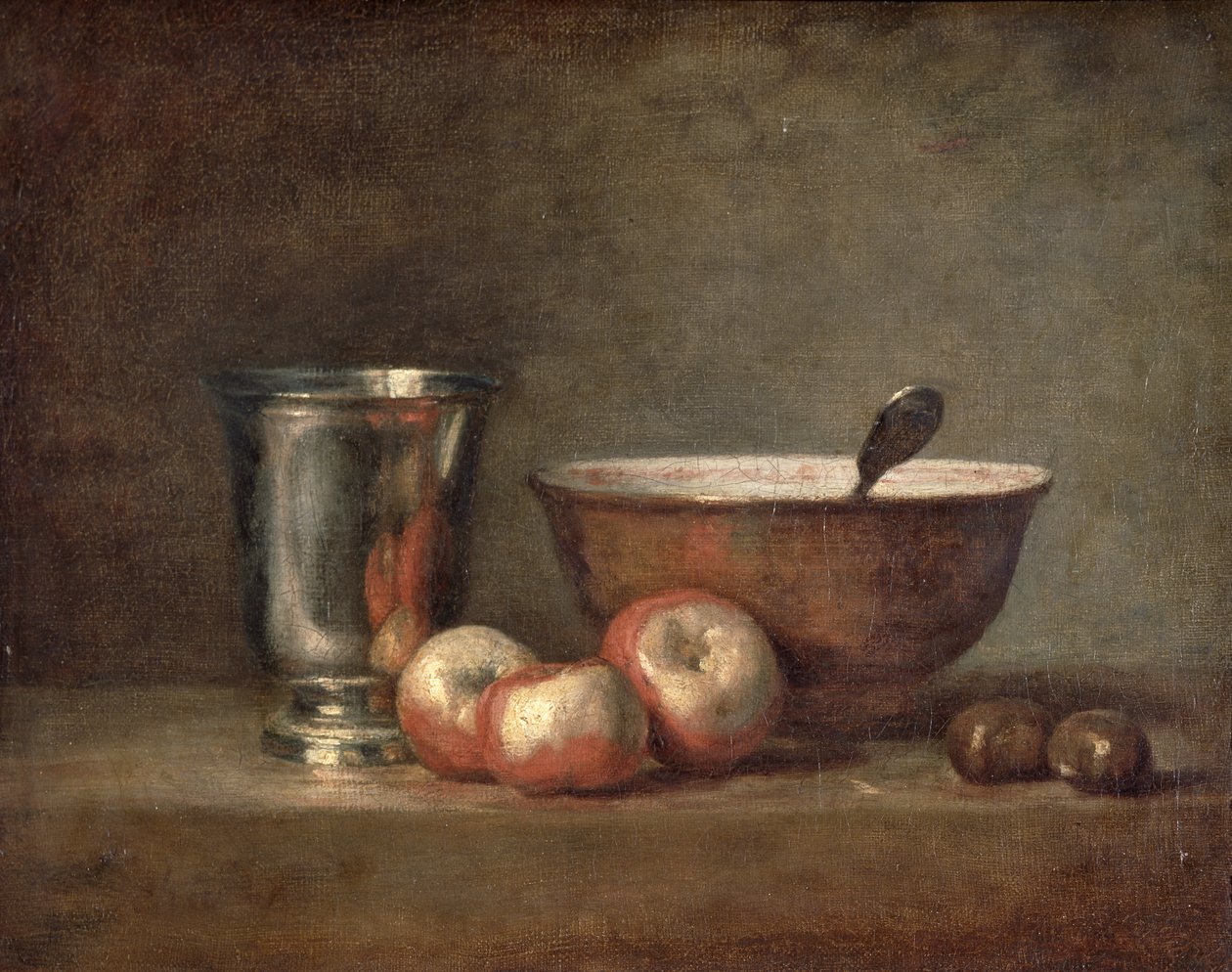 Srebrny Kielich, ok.1768 autorstwa Jean Baptiste Simeon Chardin