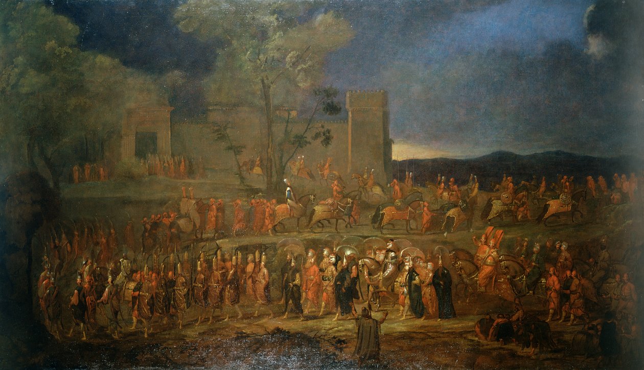Sułtan Turcji autorstwa Jean Baptiste Vanmour