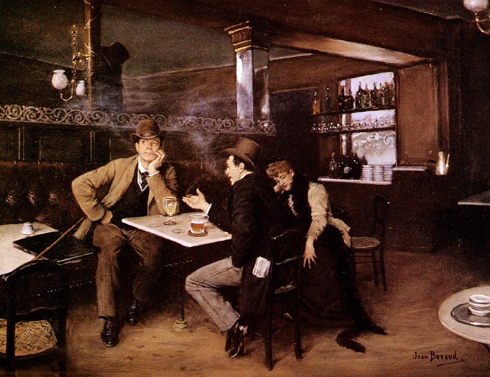 W Bistro autorstwa Jean Beraud