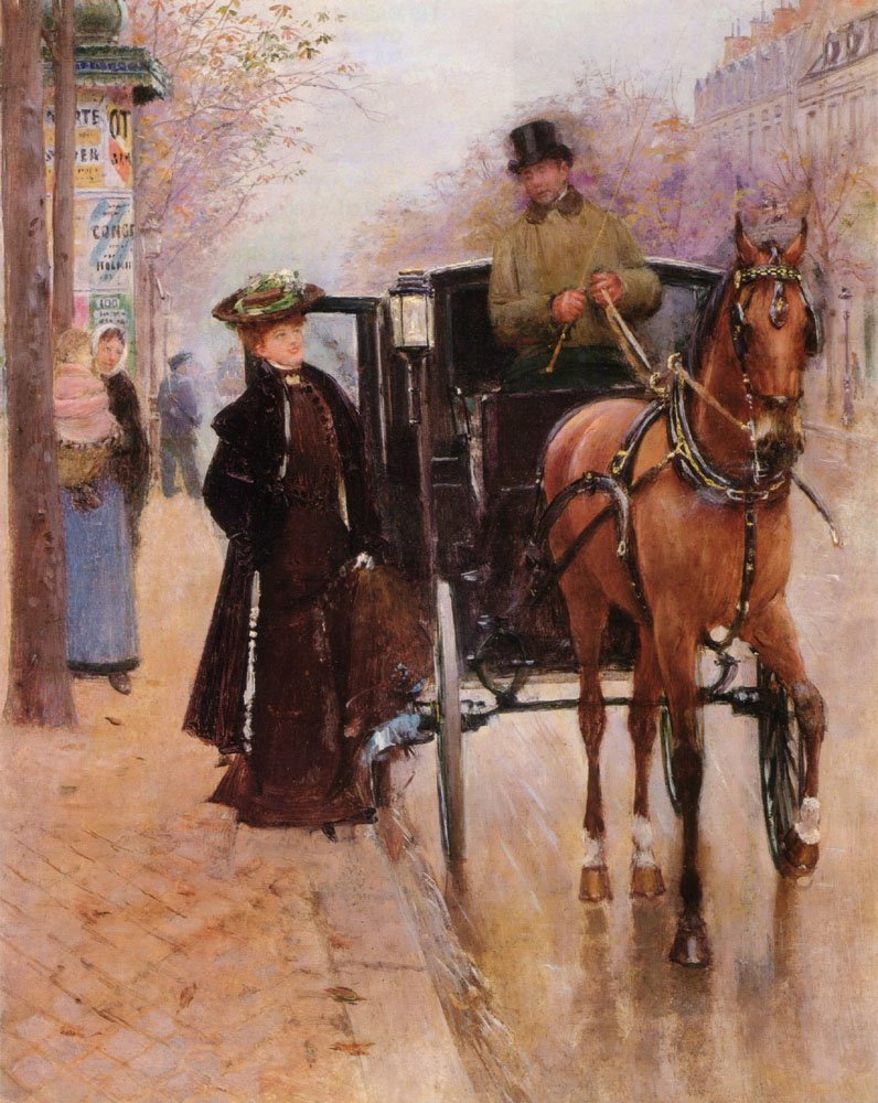Dom, kierowca! autorstwa Jean Beraud
