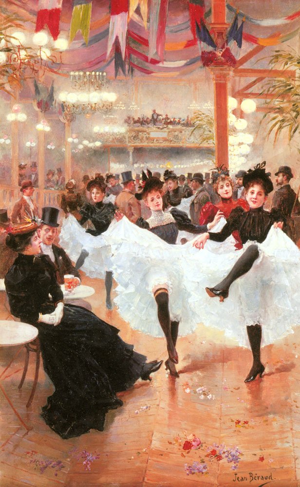 Cafe de Paris autorstwa Jean Beraud