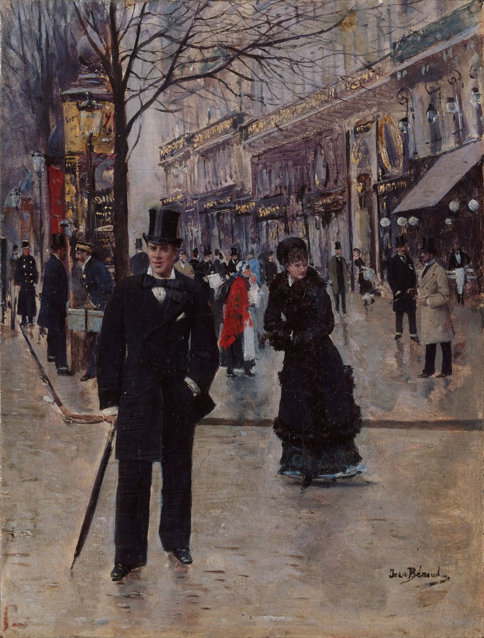 Na Bulwarze autorstwa Jean Beraud