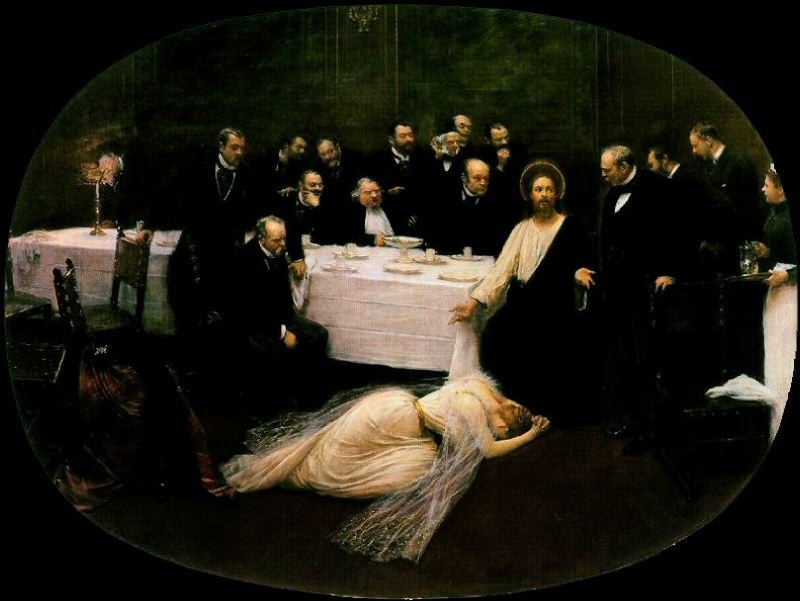 Magdalena w domu faryzeuszy La Madeleine chez le Pharisien autorstwa Jean Beraud