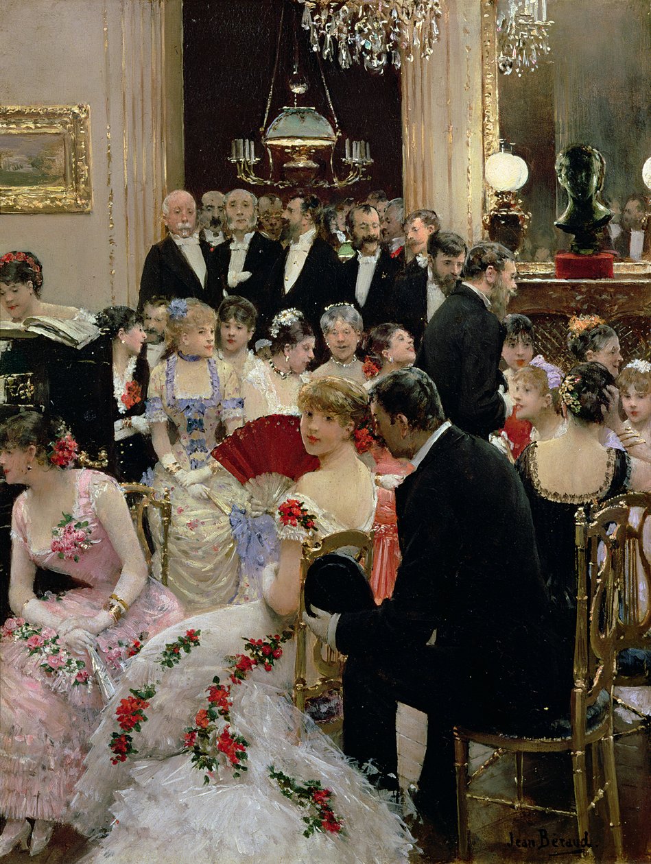 Wieczór, ok.1880 autorstwa Jean Beraud