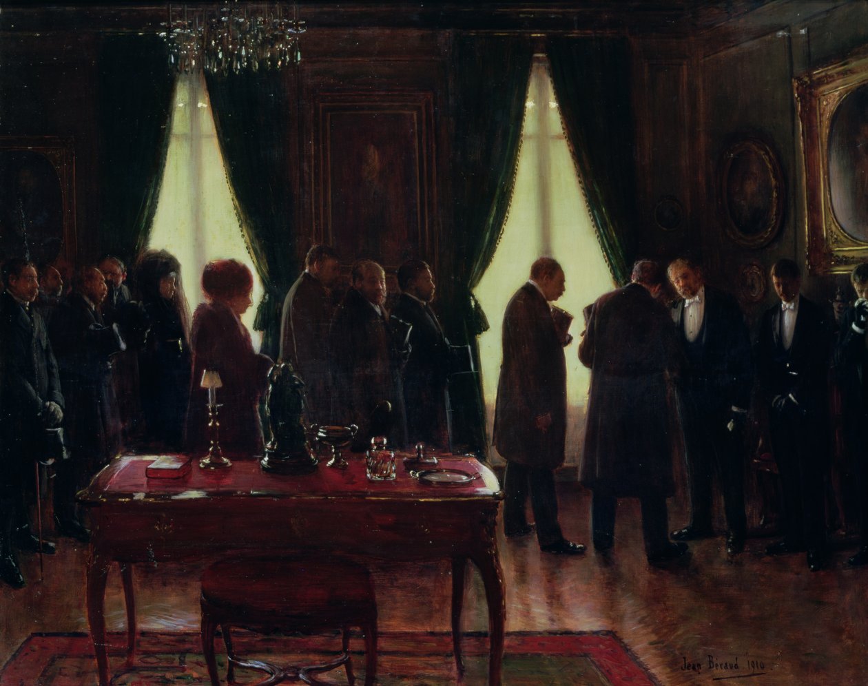 Wdowiec, 1910 autorstwa Jean Beraud