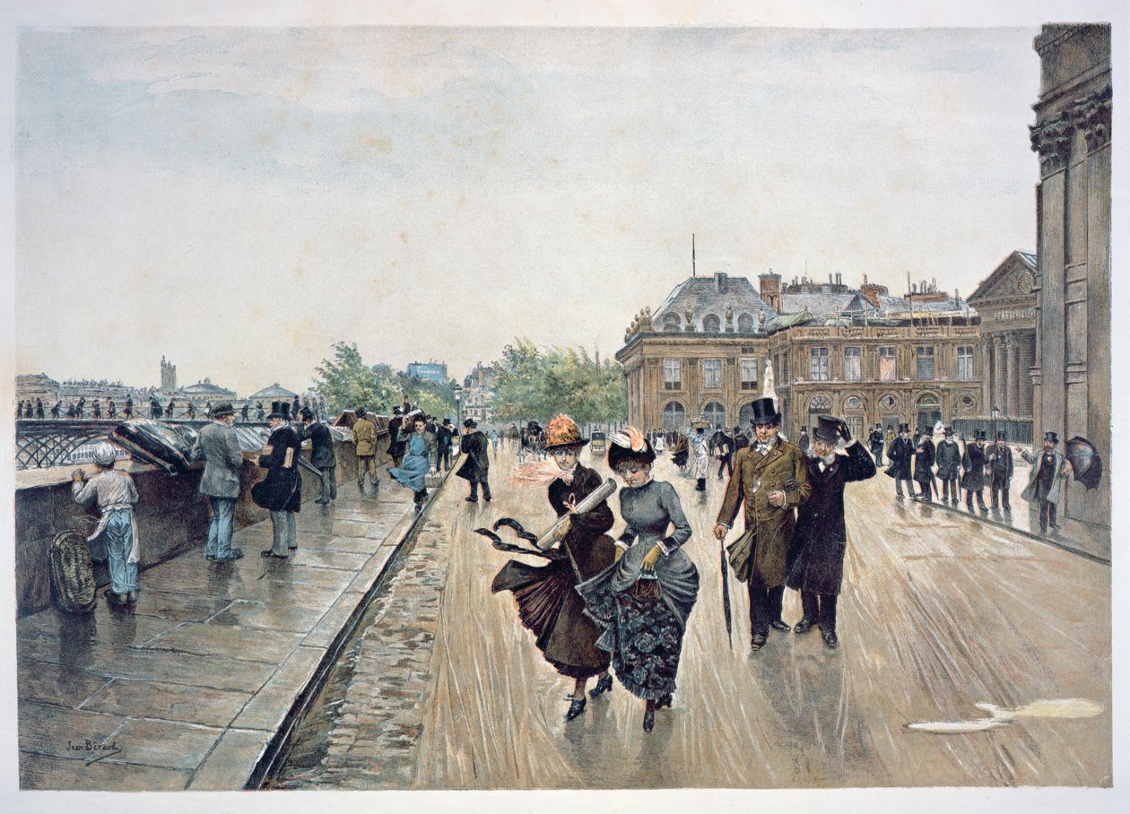 Wichura, ok. 1889 r. autorstwa Jean Beraud
