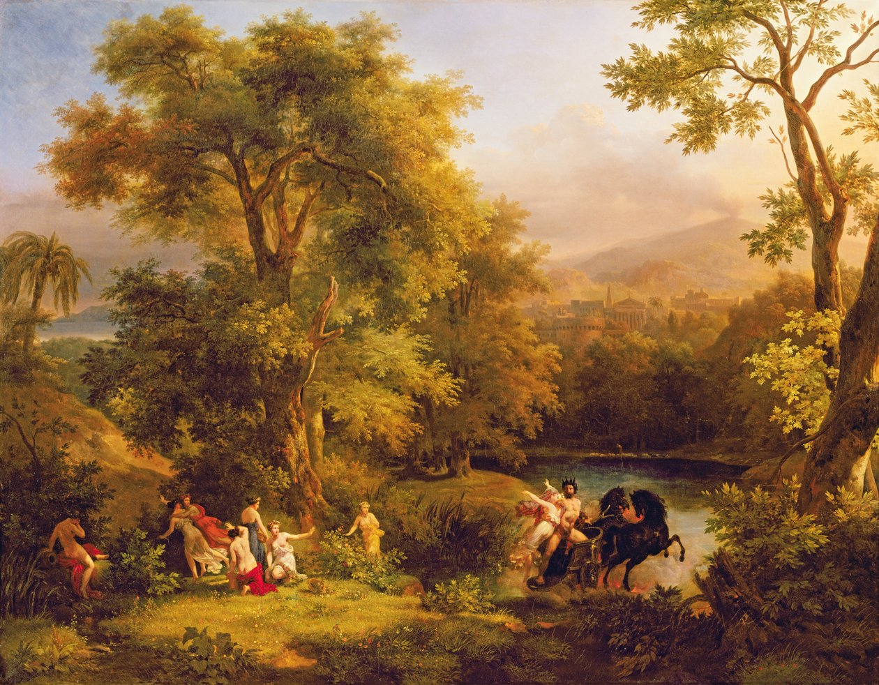Gwałt na Proserpinie autorstwa Jean Charles Joseph Rémond
