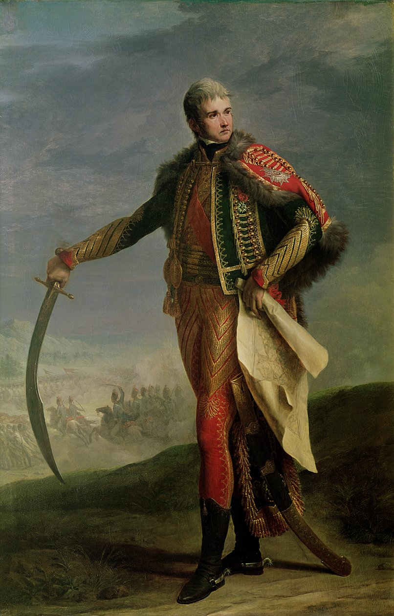 Portret Jeana Lannesa (1769-1809) księcia Montebello, 1805-10 autorstwa Jean Charles Nicaise Perrin