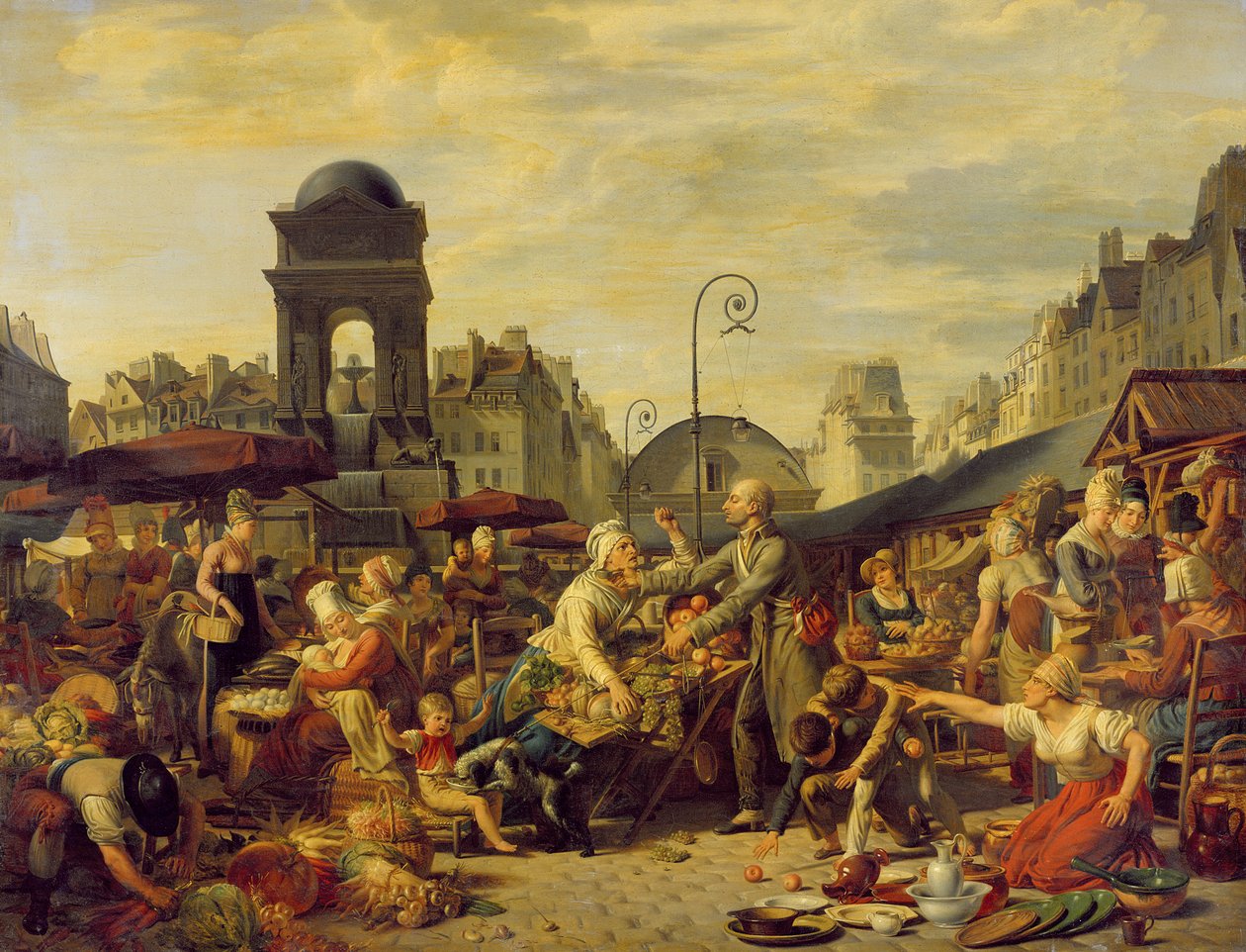 Marsz Niewiniątek, ok. 1814 autorstwa Jean Charles Tardieu
