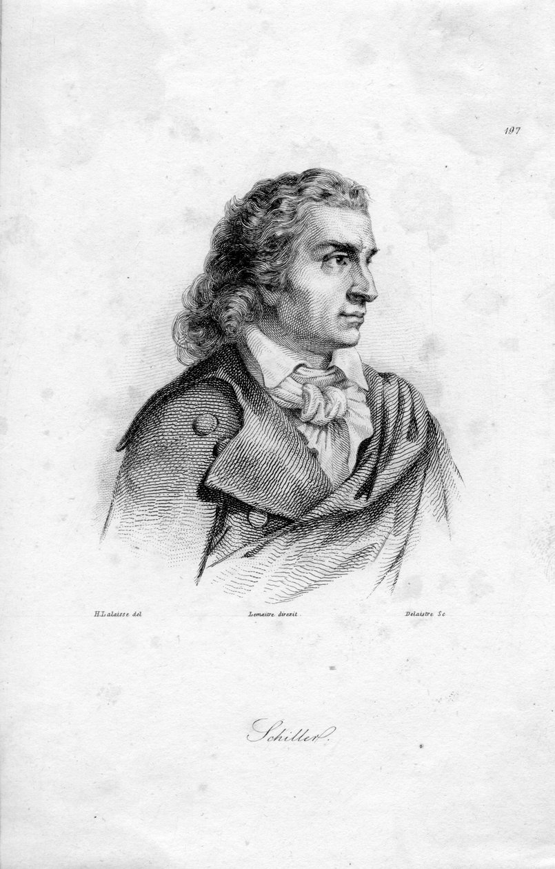 grawerowany portret autorstwa Jean Désiré Delaistre d Lalaisse