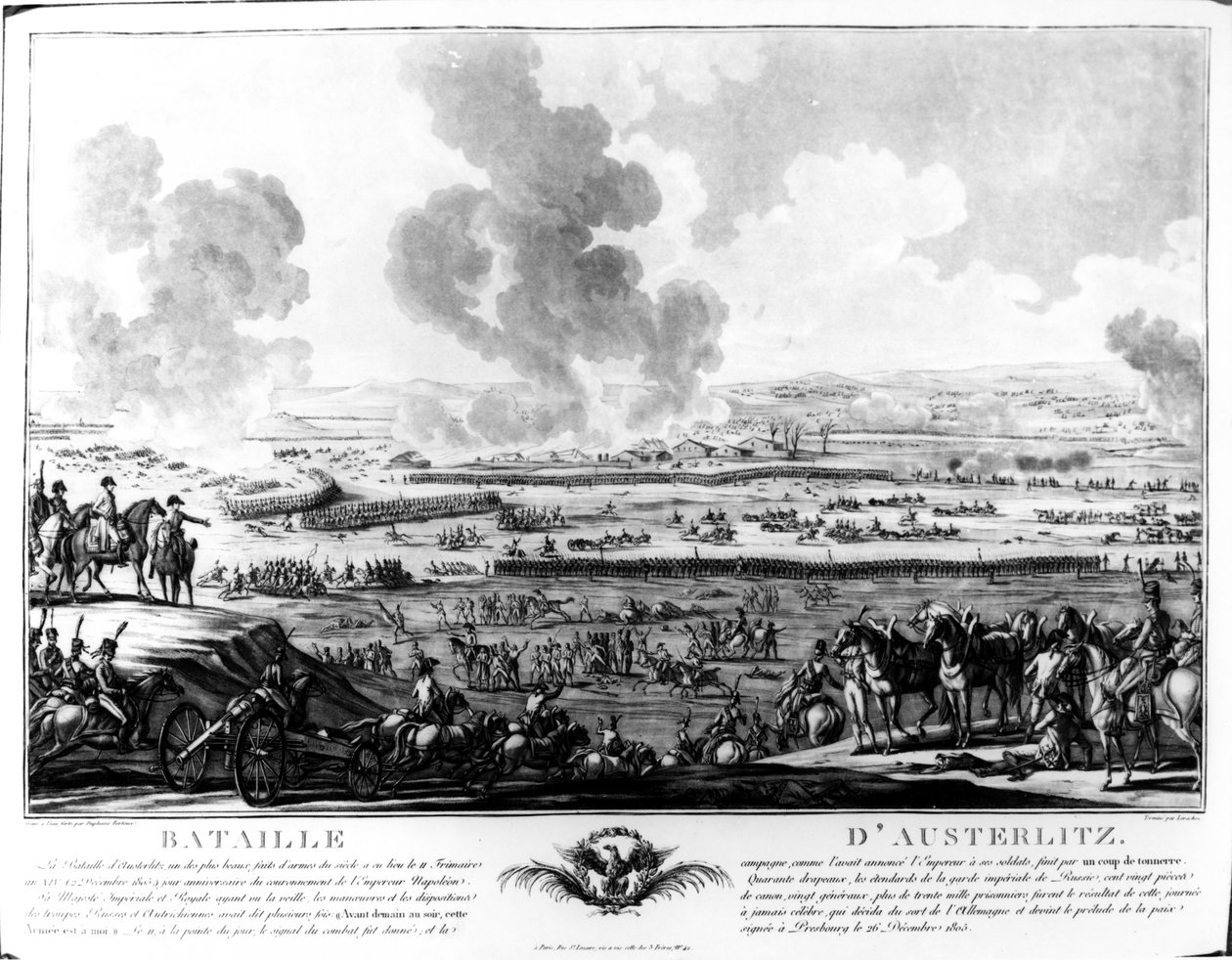 1805 оны 12-р сарын 2-нд Аустерлицийн тулалдаан autorstwa Jean Duplessi Bertaux