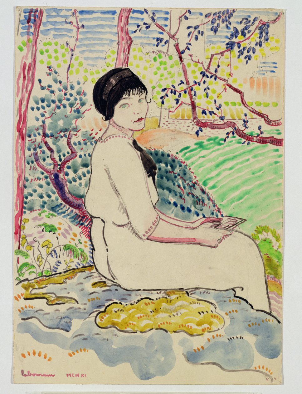 List, 1911 autorstwa Jean Emile Laboureur