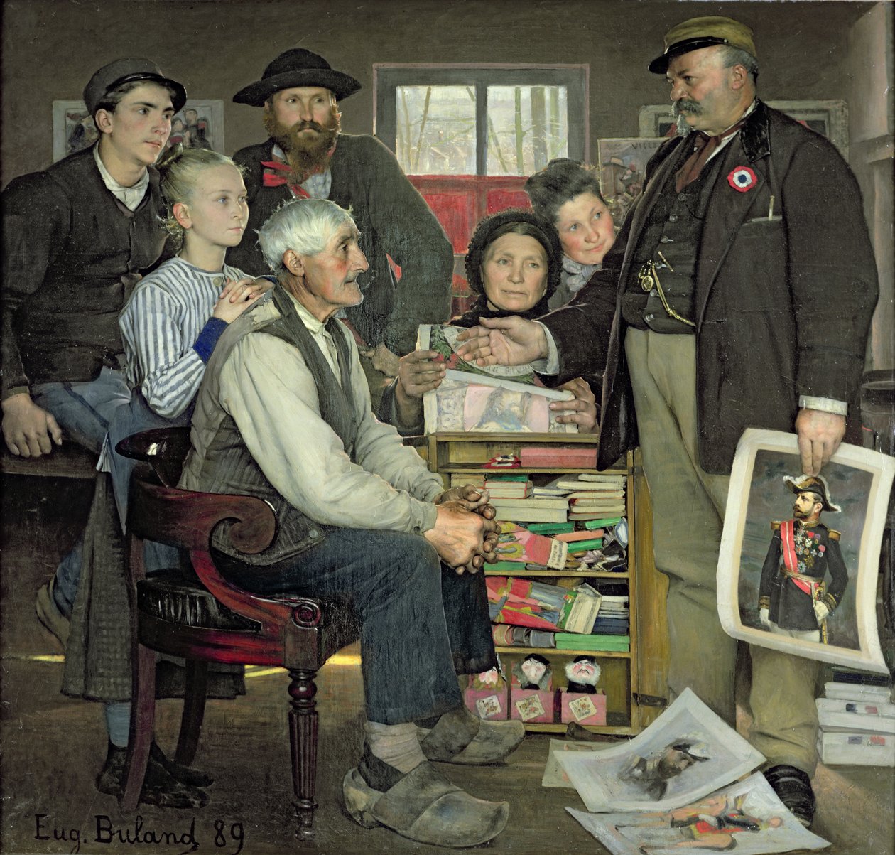 Propaganda, 1889 autorstwa Jean Eugene Buland