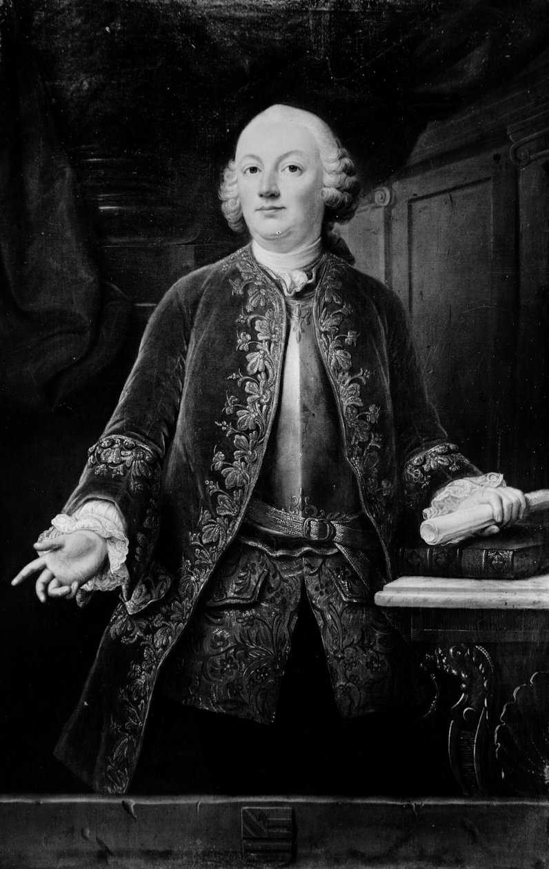 Portret Onno Zwiera van Haren autorstwa Jean Fournier