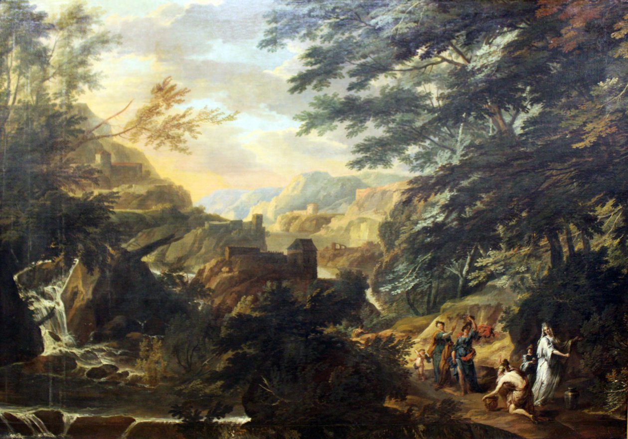 Krajobraz autorstwa Jean Francois Millet