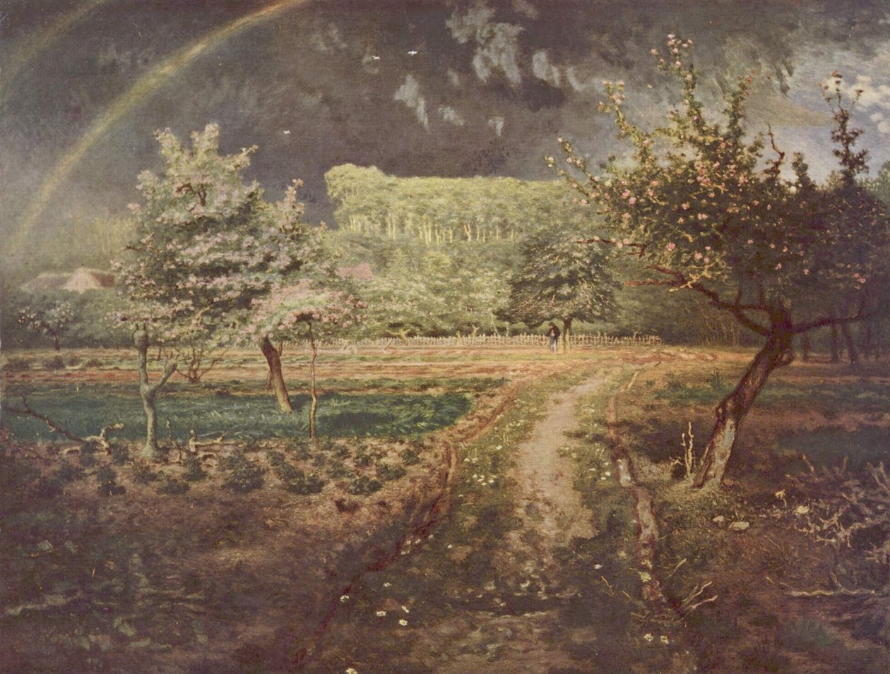 wiosna autorstwa Jean Francois Millet
