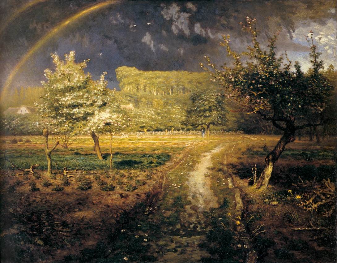 Wiosna autorstwa Jean Francois Millet
