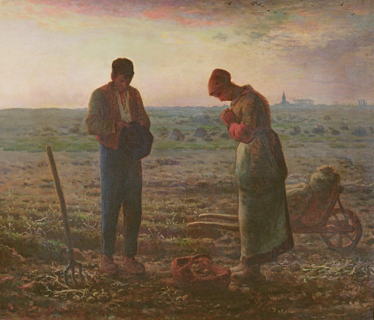 Anioł Pański, 1857-59 autorstwa Jean Francois Millet