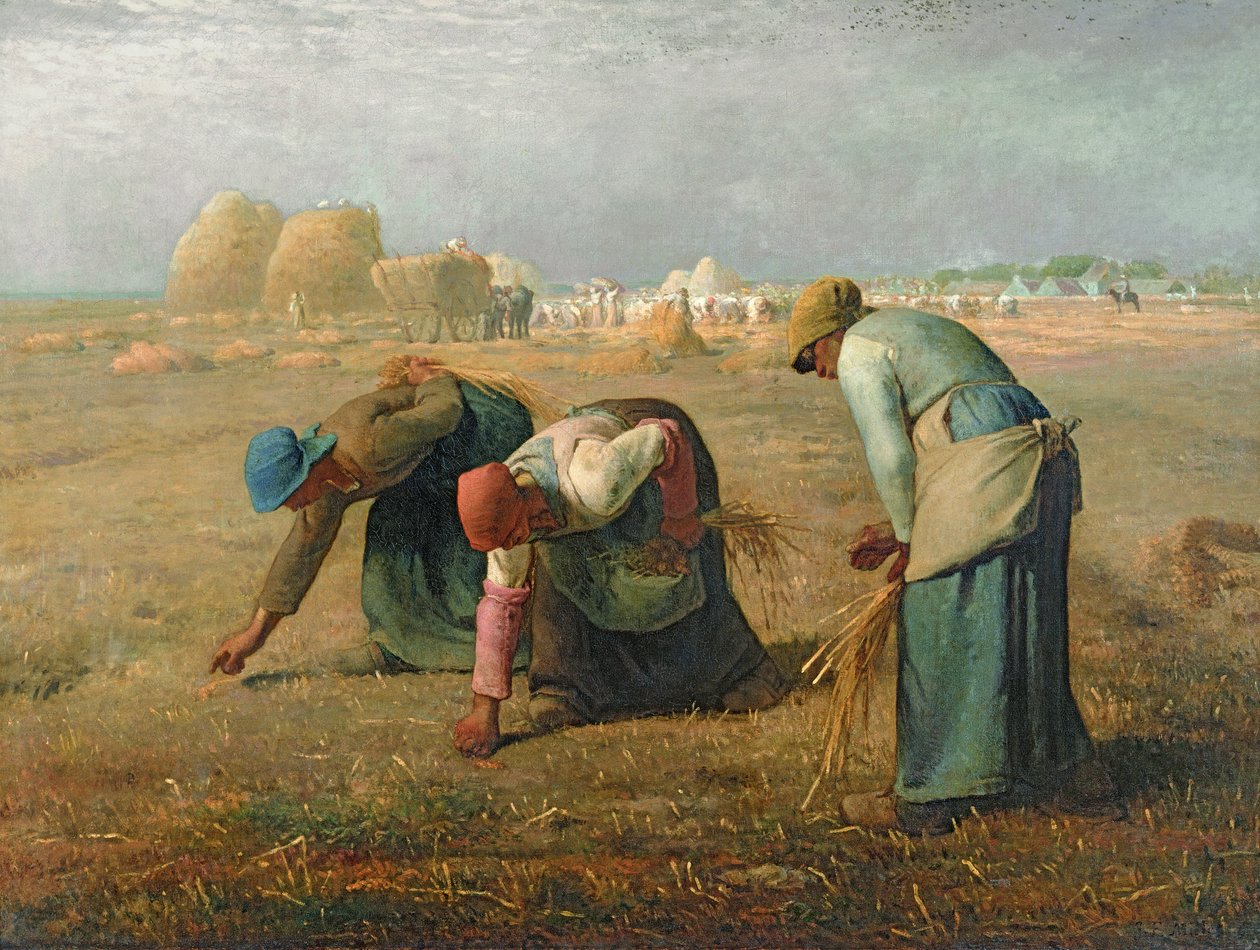 Zieleni, 1857 autorstwa Jean Francois Millet