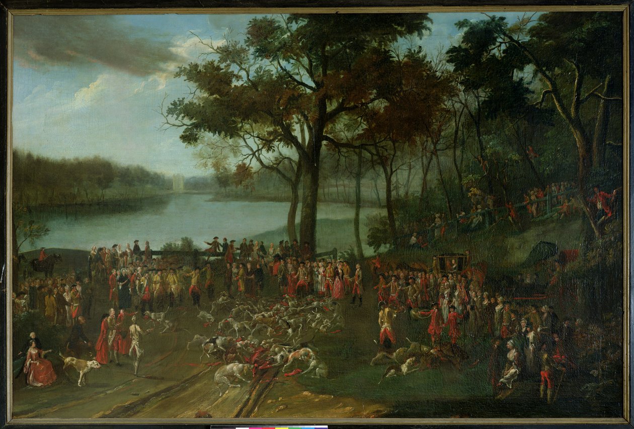 1771 онд Этангс де Коммеллес дахь карьер autorstwa Jean Francois Perdrix