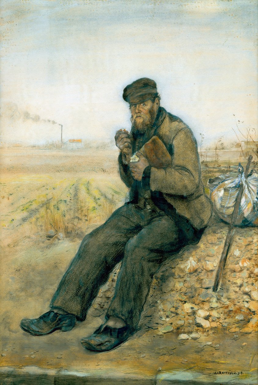 Włóczęga autorstwa Jean Francois Raffaelli