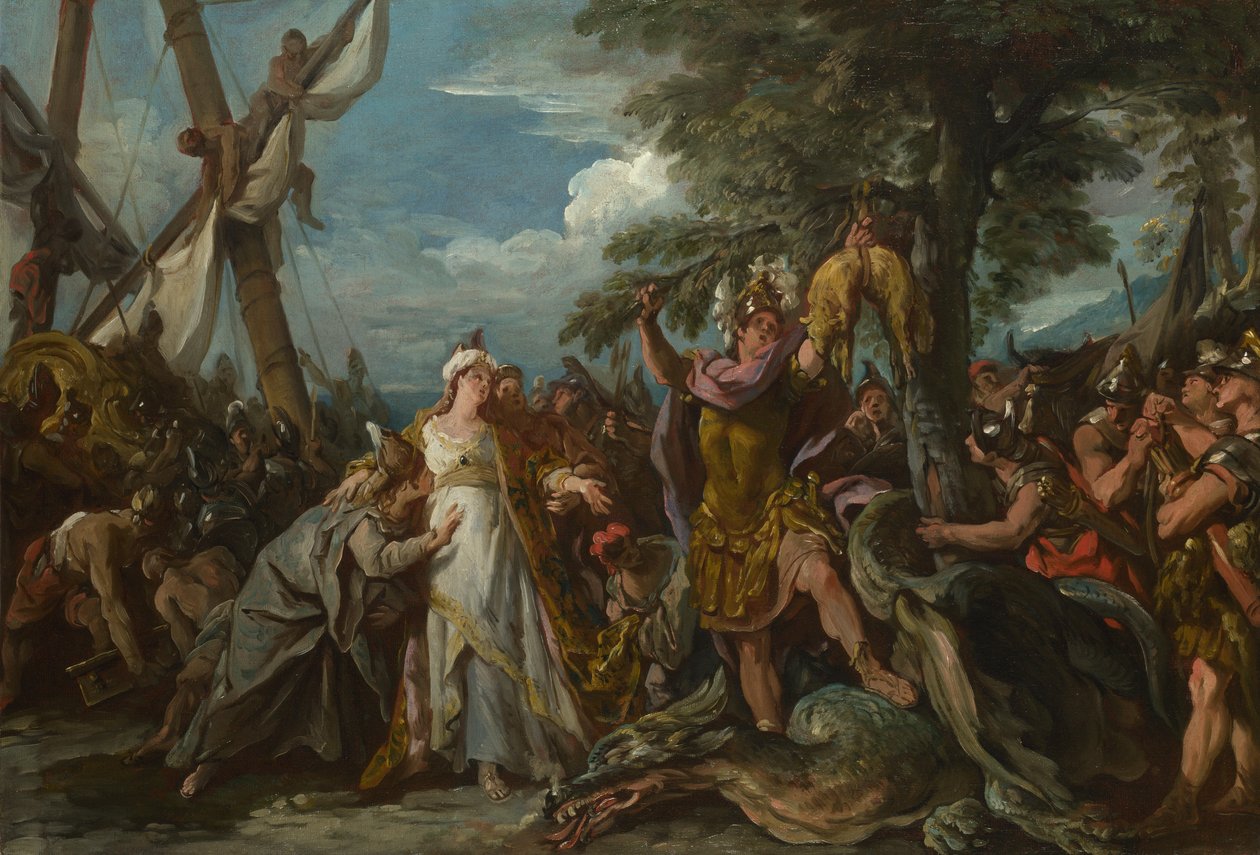 Zdobycie Złotego Runa autorstwa Jean François de Troy