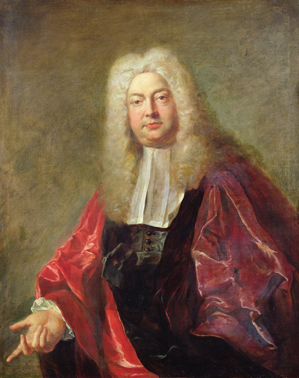 Bukiet Jean Francois, Magistrat Paryża, 1724 autorstwa Jean François de Troy