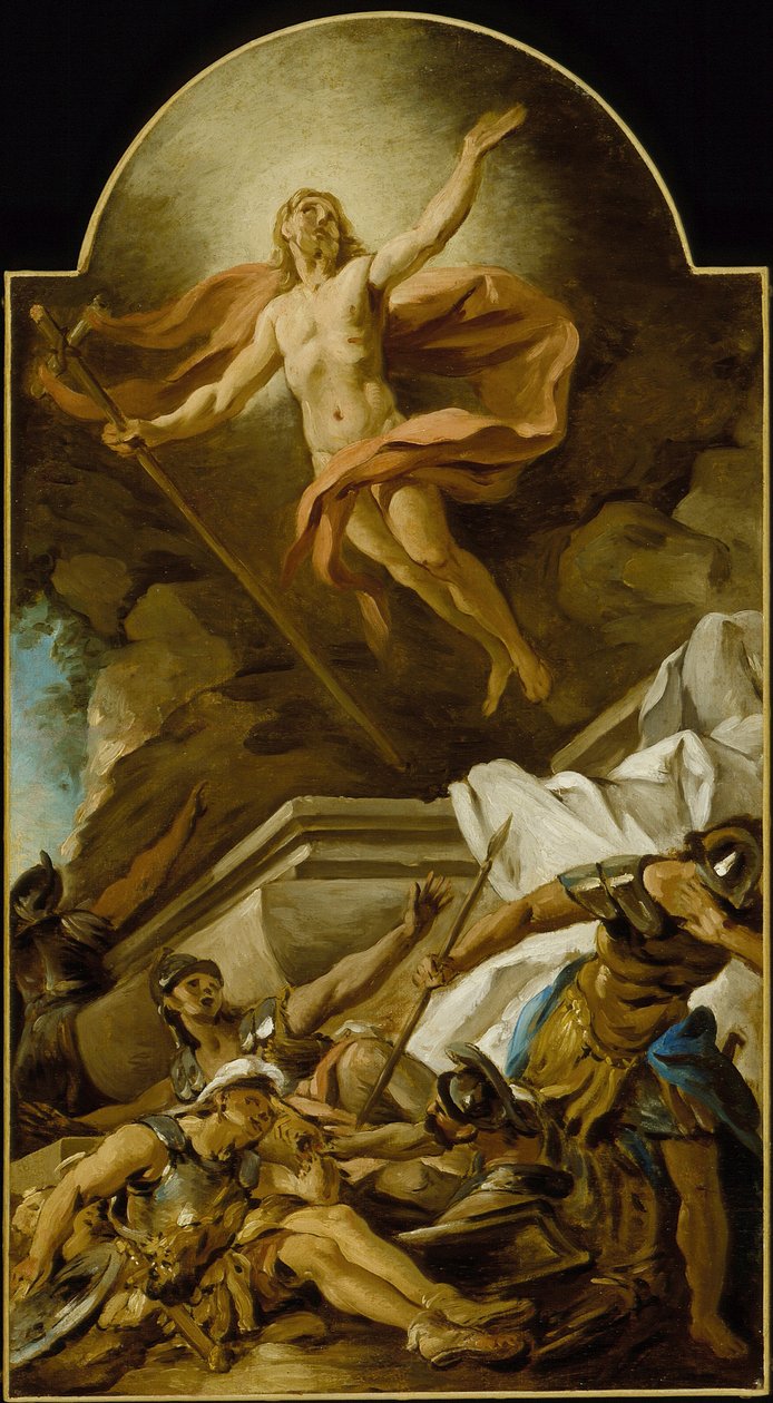 Zmartwychwstanie, 1739 autorstwa Jean François de Troy