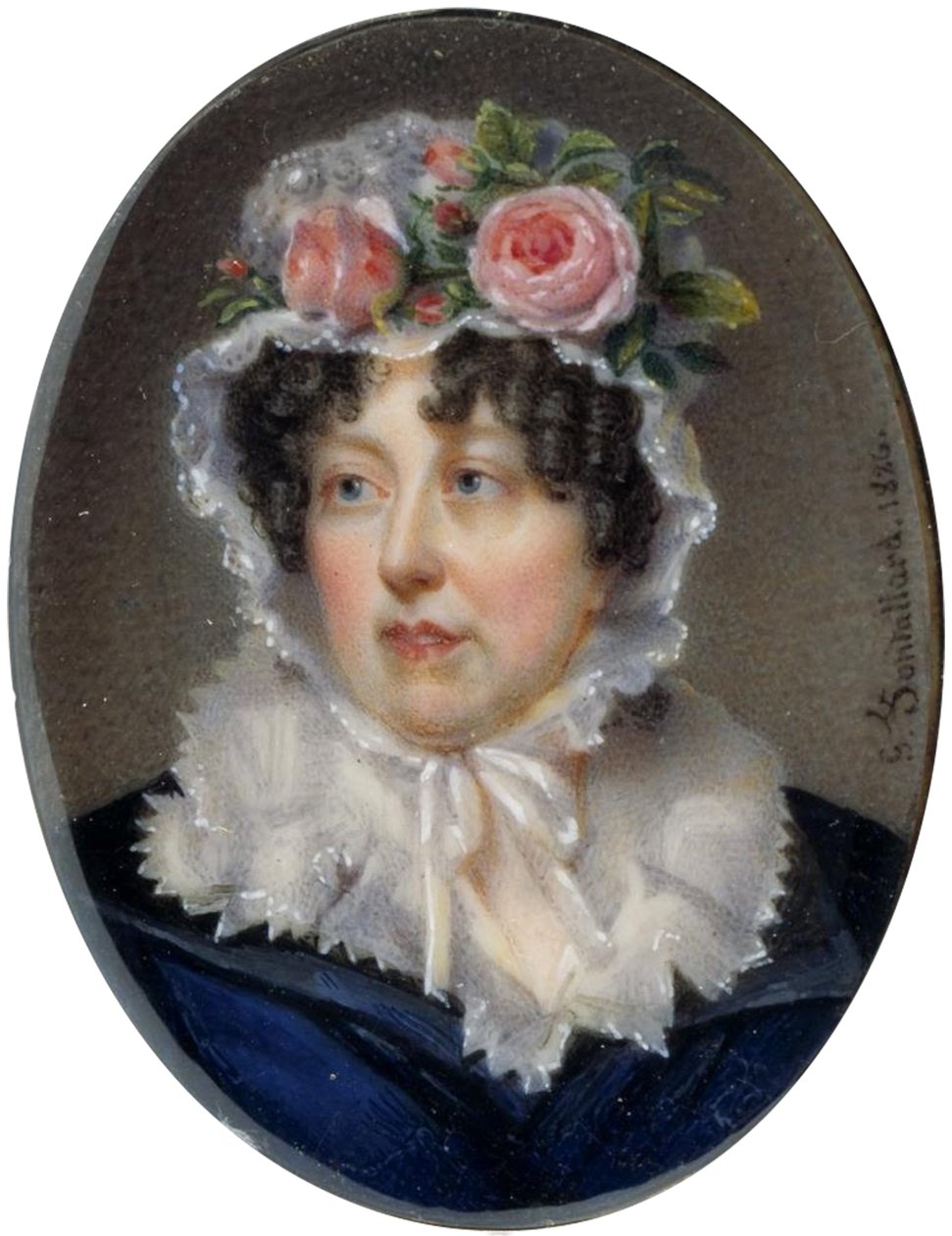 Bransoletka z Portretem Lady Susan Murray autorstwa Jean François Gérard Fontallard