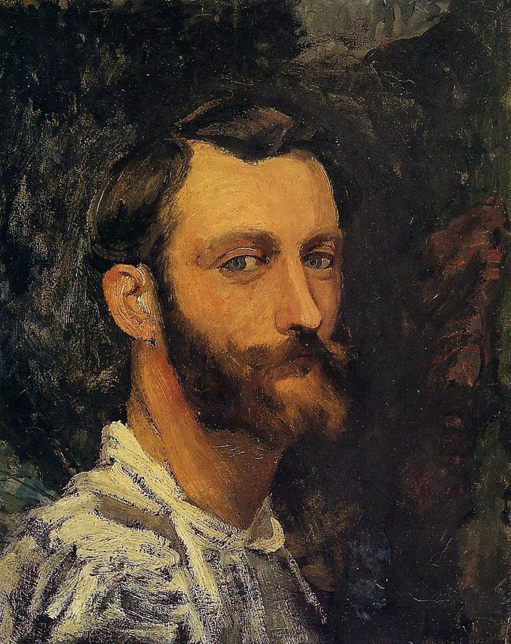 Autoportret autorstwa Jean Frederic Bazille