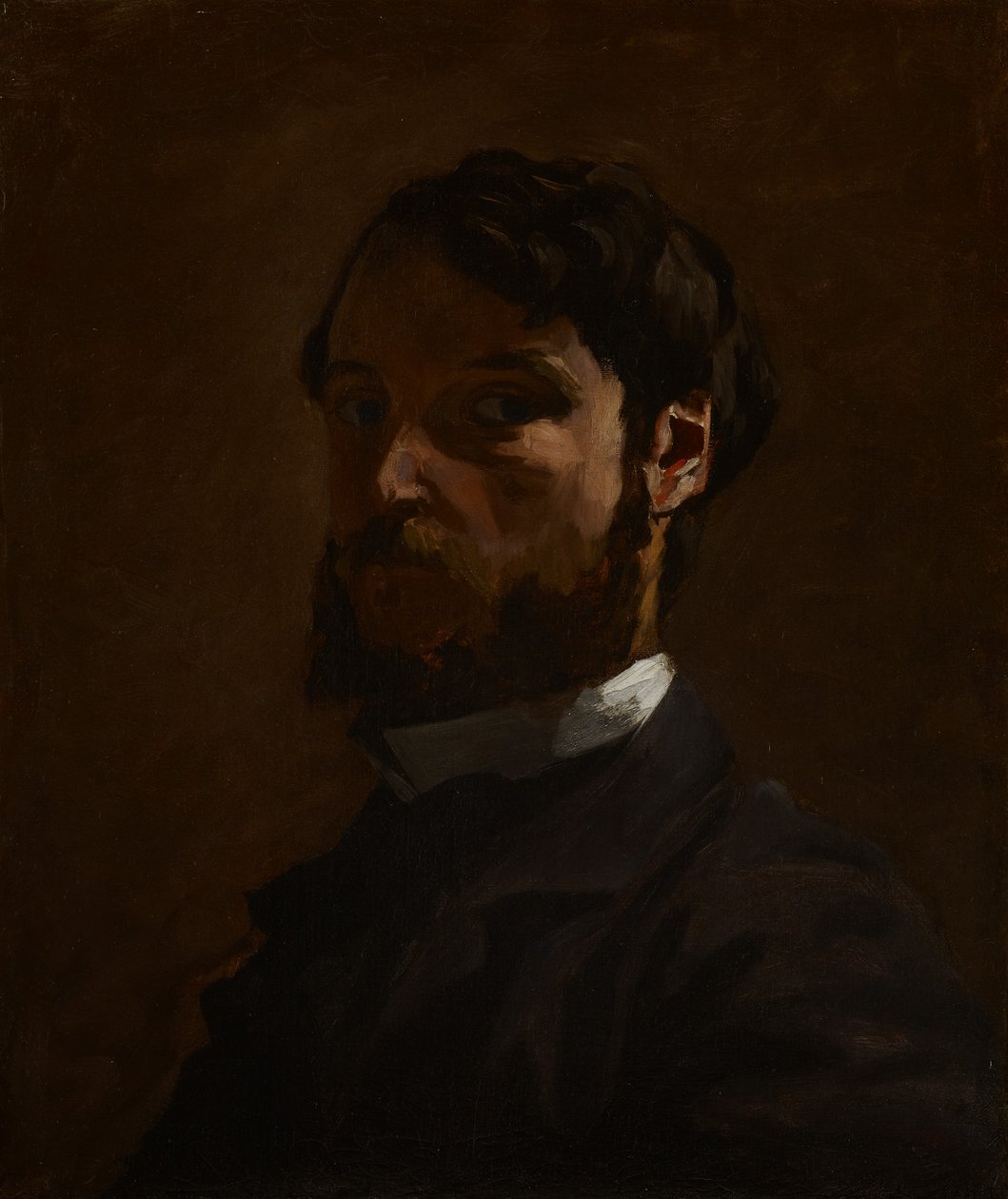 Autoportret, 1867-68 autorstwa Jean Frederic Bazille