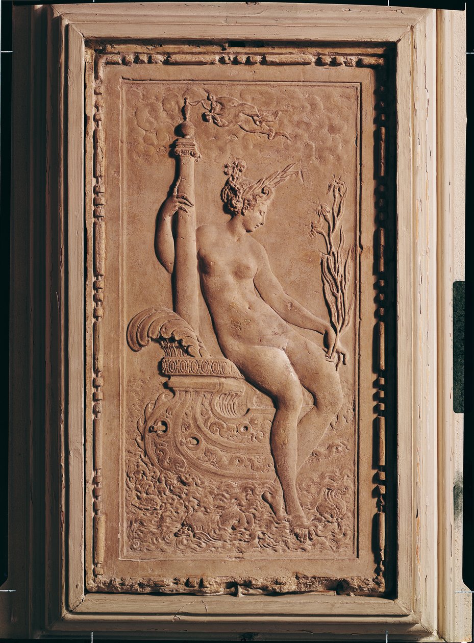 Nimfa Sekwany, 1547-49 autorstwa Jean Goujon