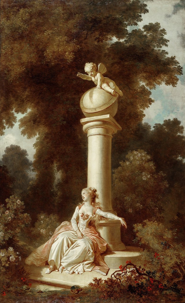 Zaduma autorstwa Jean-Honore Fragonard