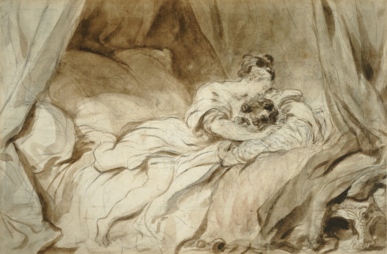 Bezużyteczny opór autorstwa Jean Honore Fragonard