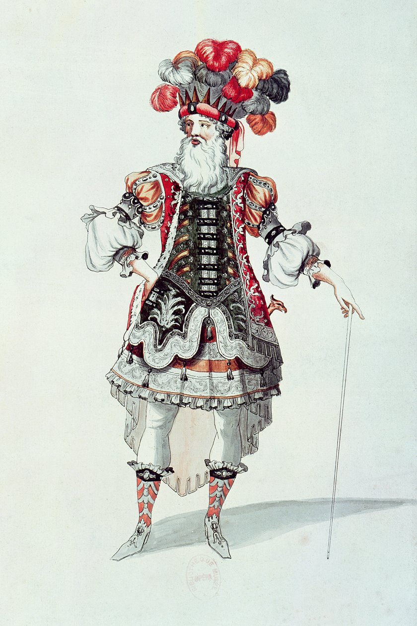 Kostium baletowy autorstwa Jean II Berain