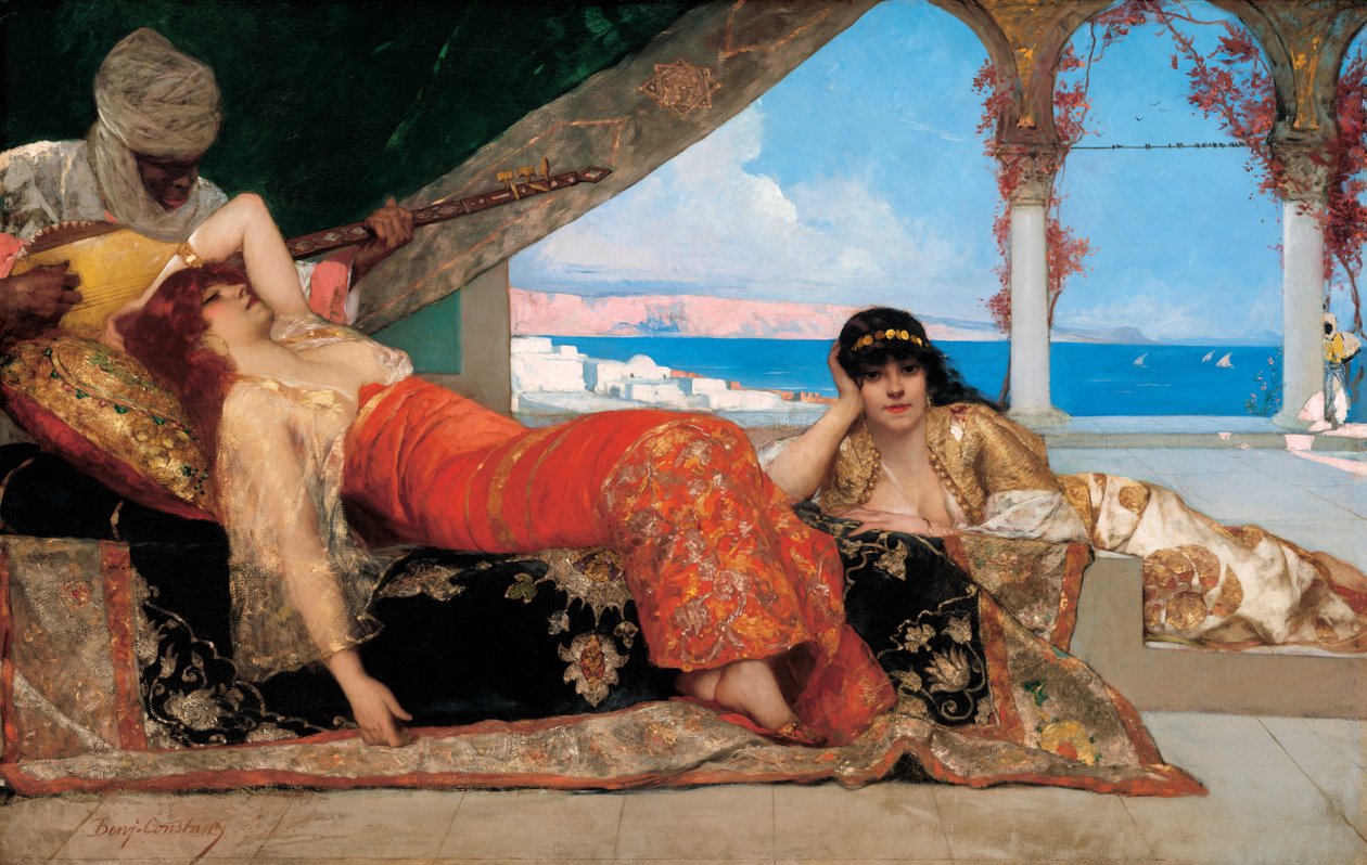 Ulubieniec Emira autorstwa Jean Joseph Benjamin Constant