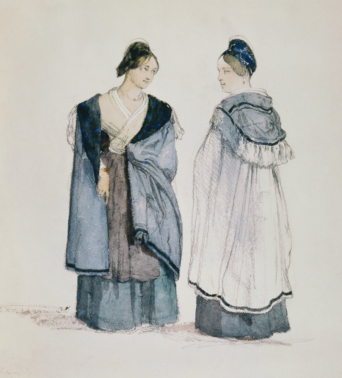 Mieszkańcy Arles w czasach Daudeta i Bizeta autorstwa Jean Joseph Bonaventure Laurens