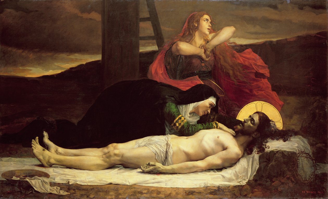 Zstąpienie Chrystusa z krzyża autorstwa Jean Joseph Weerts