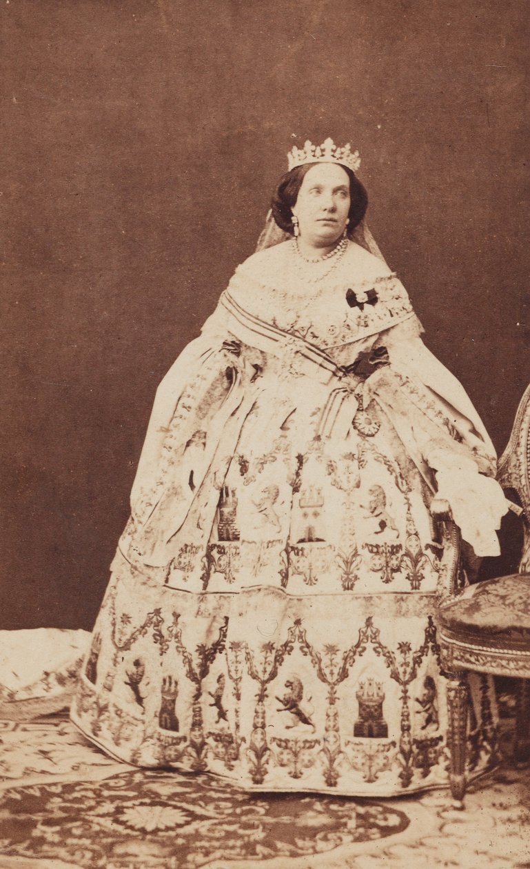 Izabela II autorstwa Jean Laurent y Minier