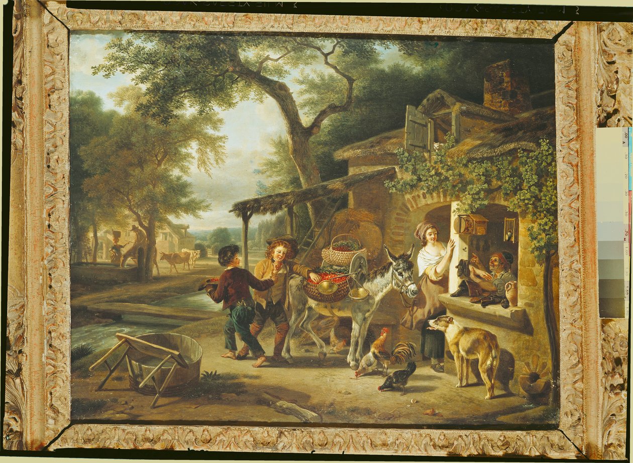 Vyšnių pardavėjas poli autorstwa Jean Louis De Marne