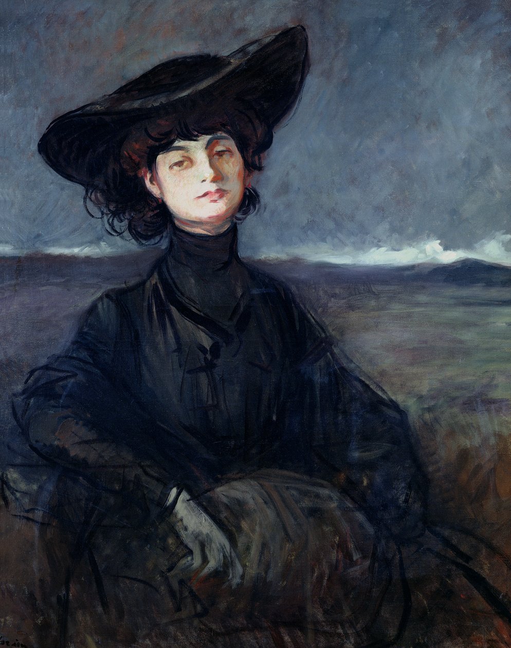 Anna de Noailles (1876-1933) autorstwa Jean Louis Forain