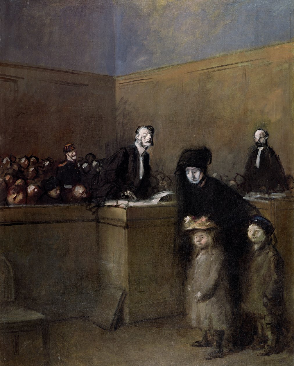 Słabi i uciskani, ok. 1910 autorstwa Jean Louis Forain