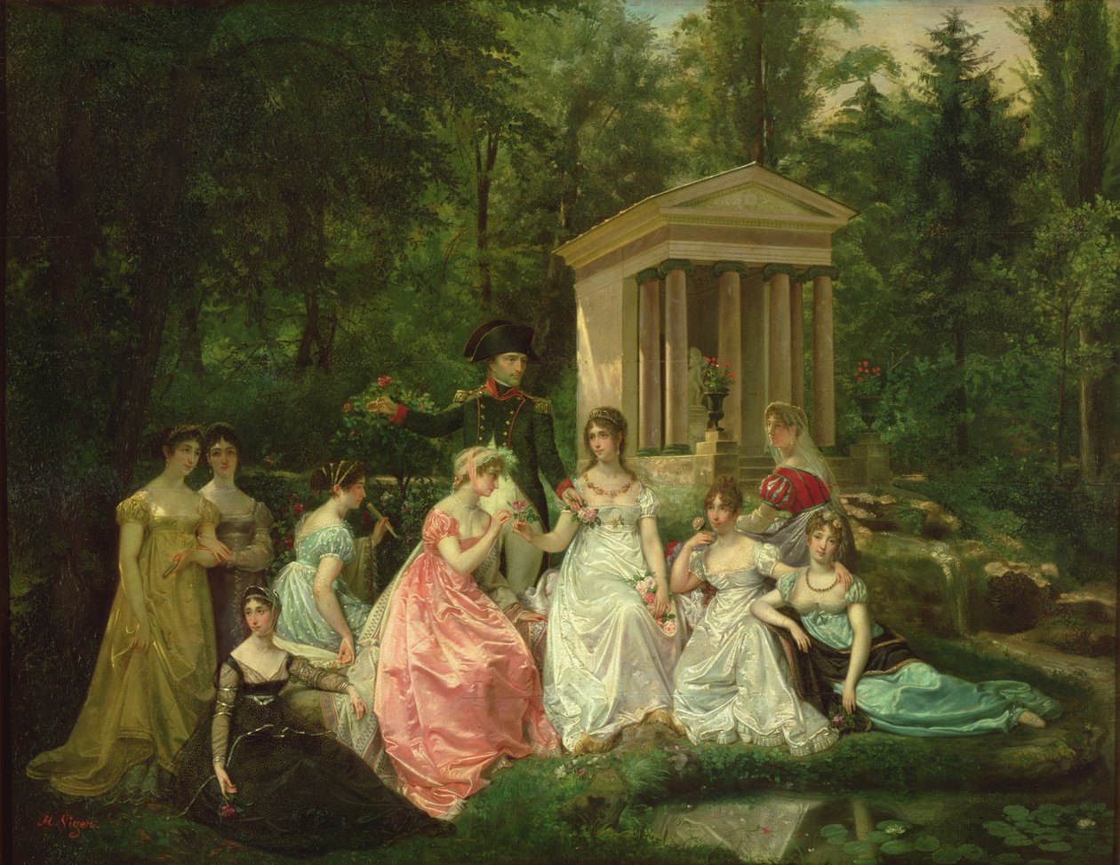 Róża Malmaison, c.1867 (patrz 121777) autorstwa Jean Louis Victor Viger du Vigneau