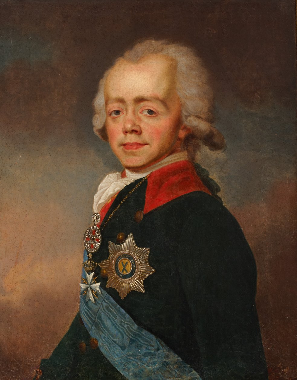 Car Paweł I, ok. 1800 r. autorstwa Jean Louis Voille