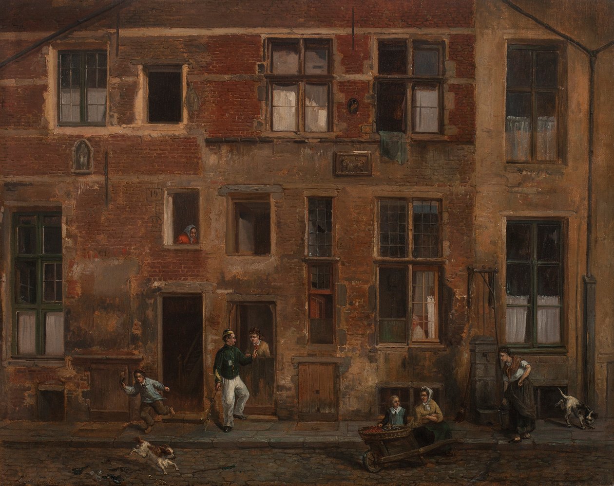 Stare miejsce zamieszkania autorstwa Jean Louis van Kuyck