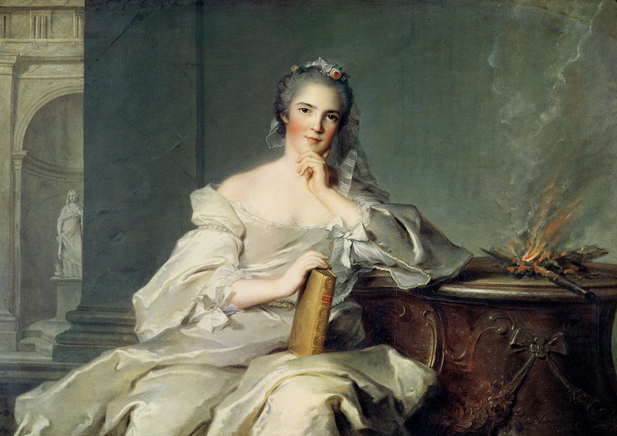 Anne-Henriette de France, jako żywioł ognia, 1750-1 autorstwa Jean Marc Nattier