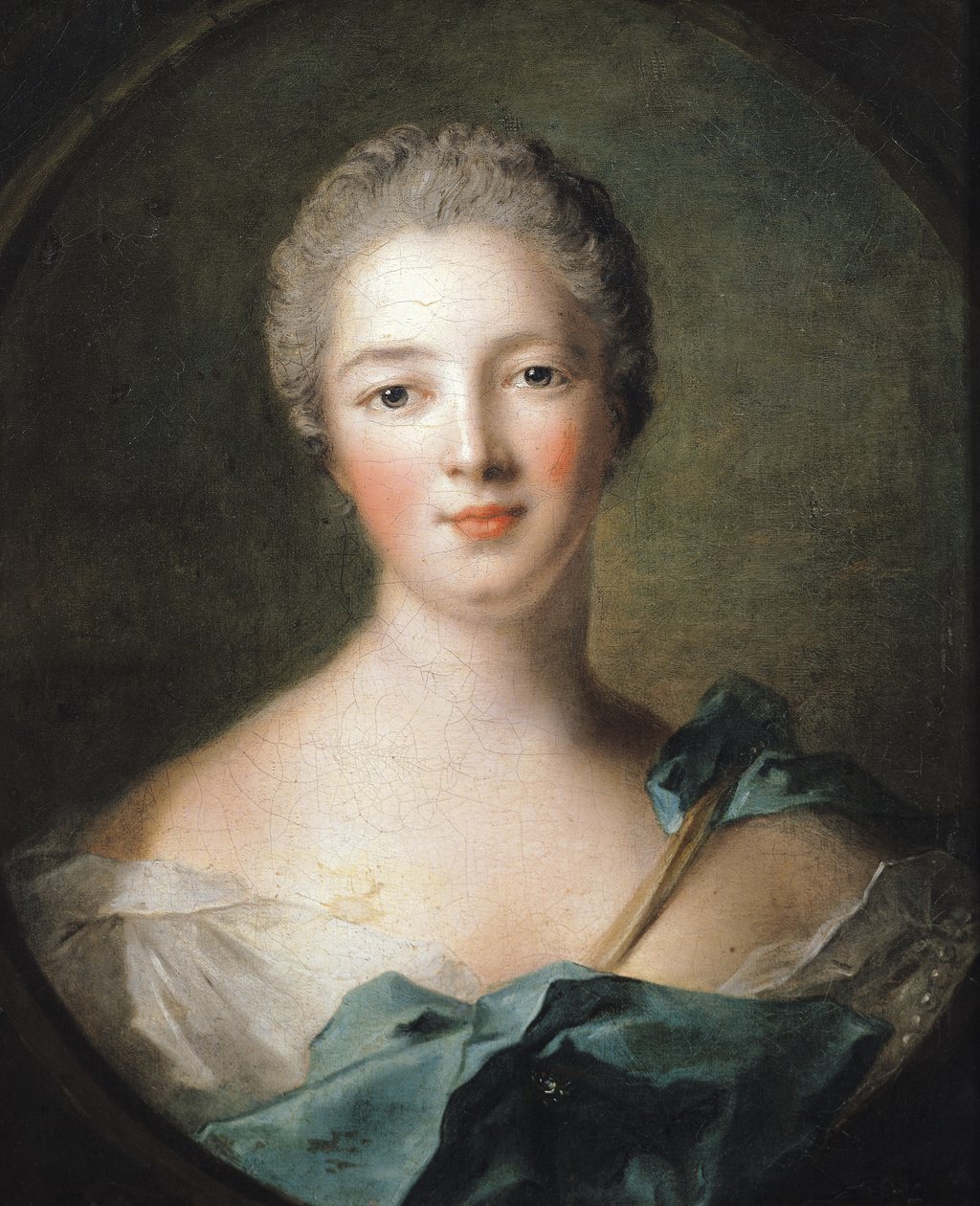 Pani de Pompadour (1721-64) 1748 autorstwa Jean Marc Nattier
